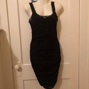 Moda International Black Lace Dress